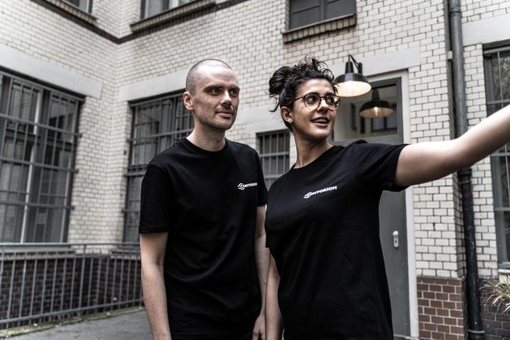 Actual product image Contorion T-Shirt black Logo S (S)