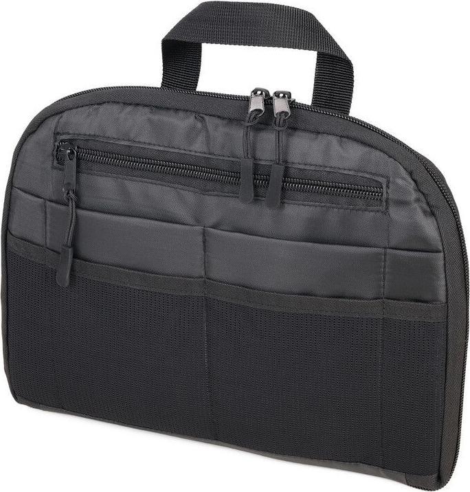 Troika TRANSFORM PACK Organizer-Etui und faltbarer Rucksack, schwarz (14.50 l)