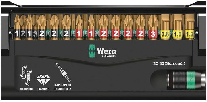 Produktbild Wera Bit-Check 30 Diamond 1 (1/4")
