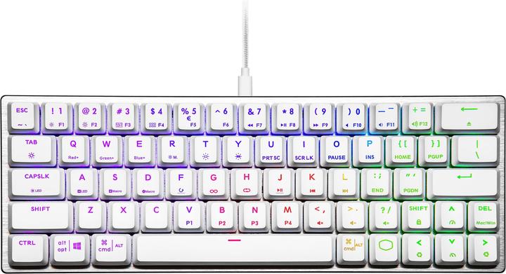 Actual product image Cooler Master TAS CoolerMaster SK620 White TTC Low Red (Germany, Cable)