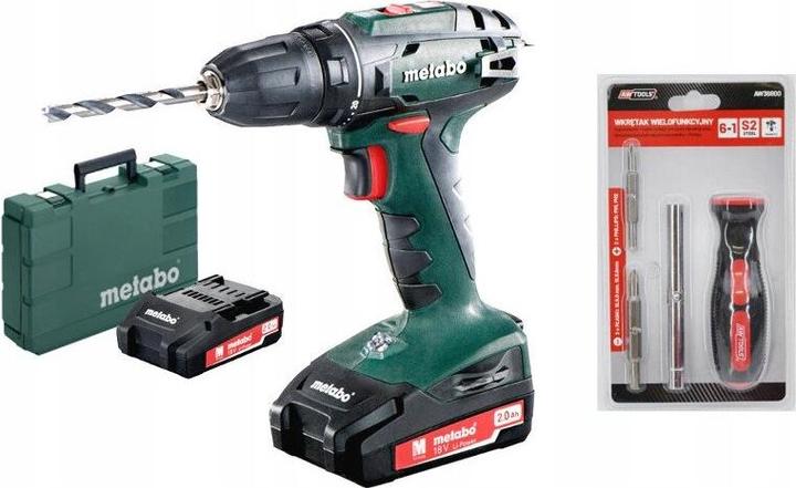 Produktbild Metabo 18V Akku-Bohrschrauber BS 18 (Akkubetrieb)