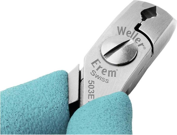 Actual product image Weller Erem Pointed cutter - angled, wide head (110 mm)