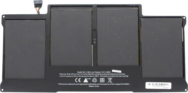 Produktbild AccuCell Akku MacBook Air 13 (4 Zellen, 5200 mAh)