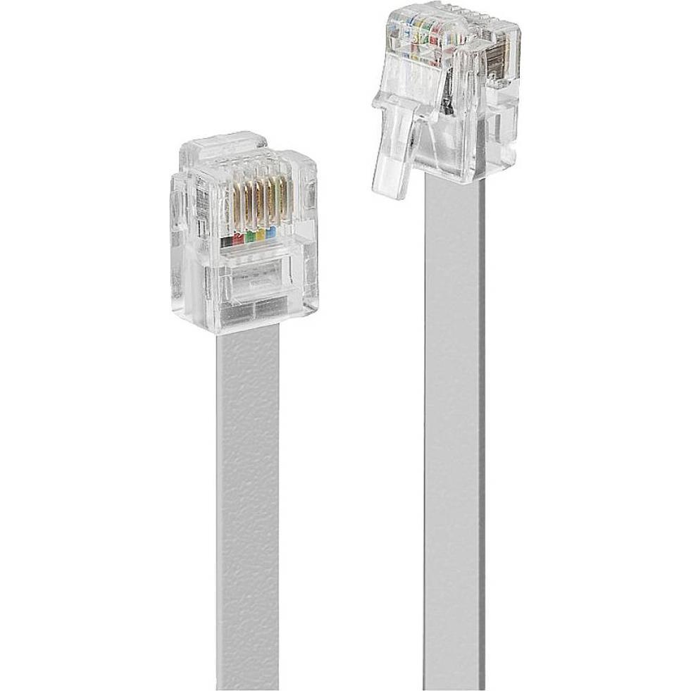 Thumbnail - Lindy RJ-12 Kabel Stecker/Stecker, Telefon Zubehör