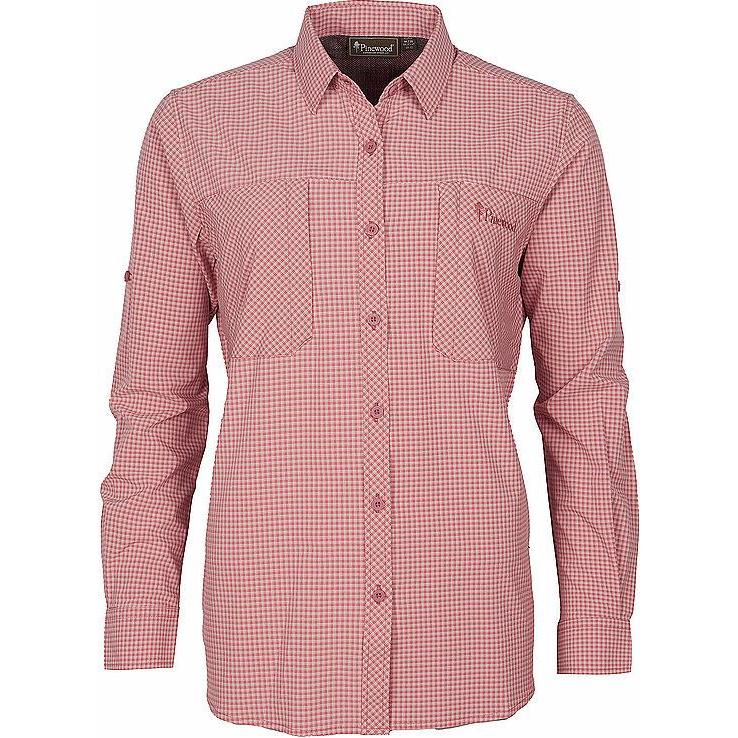 Pinewood, Damen, Hemd, Women's InsectSafe Shirt, Rosa, (M)