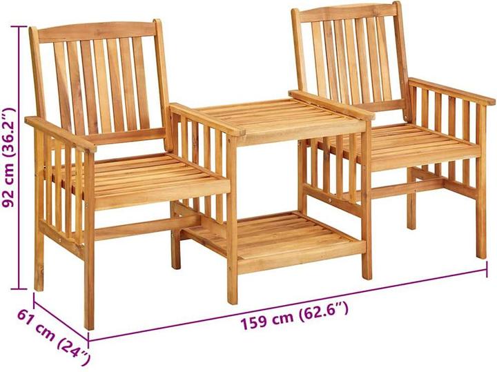 Produktbild vidaXL Bistro-Set