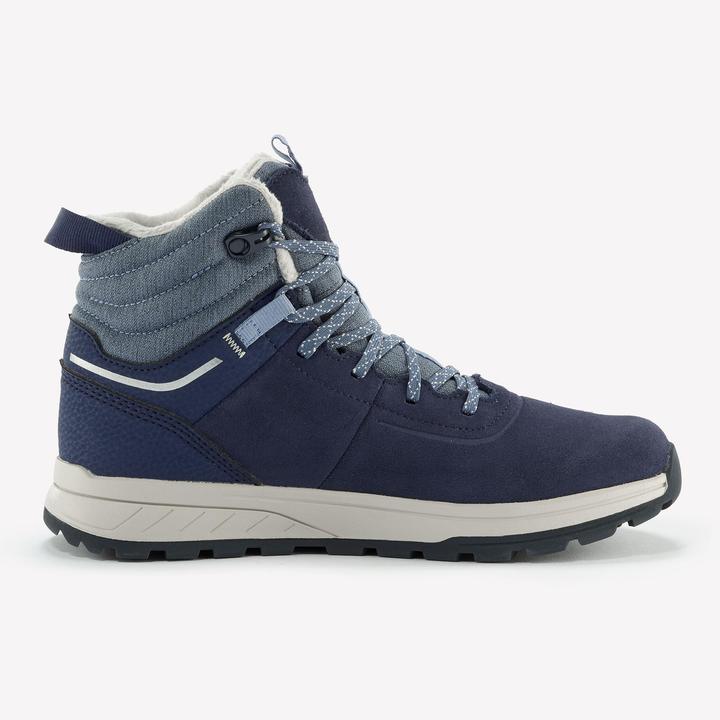 Produktbild Quechua Winterschuhe Kinder Gr. 35–38 Leder Schnürung warm wasserdicht Wandern - SH500 (36)