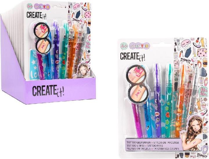 Create It! Penne per tatuaggi confezione da 6