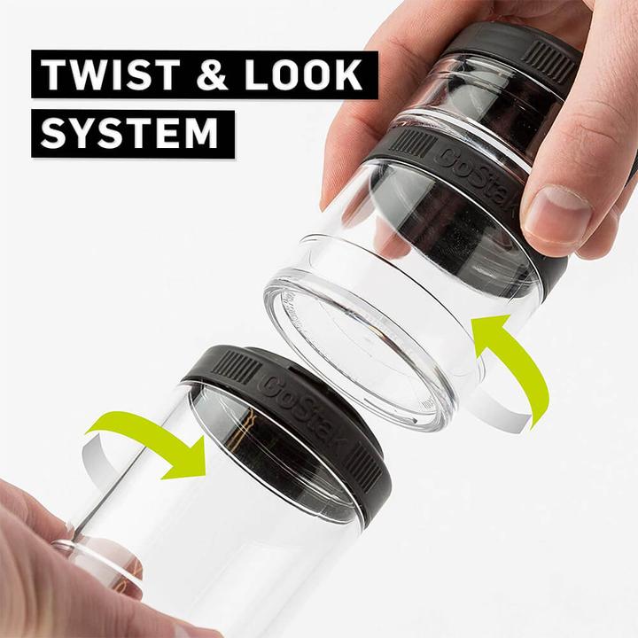 Actual product image Blender Bottle GoStak 4-pack (0.16 l)