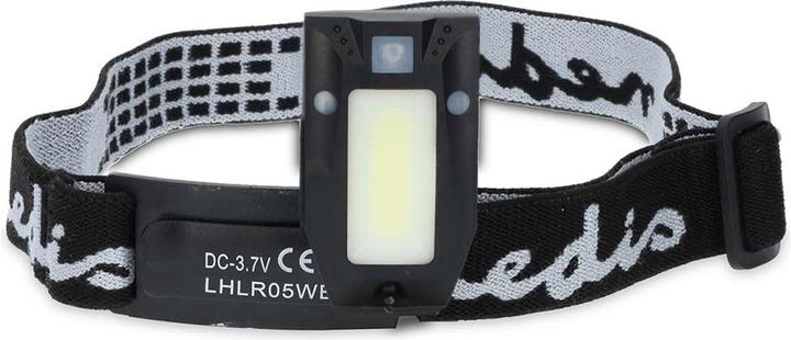 Produktbild Nedis LED stirnlampe | Batteriebetrieben / Stromversorgung über USB | 3.7 V DC | Batterien enthalten (180 lm)