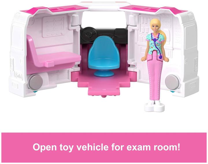 Produktbild Barbie Mini BarbieLand Krankenwagen mit Puppe