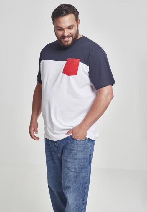 Produktbild Urban Classics 3-Tone Pocket Tee (L)