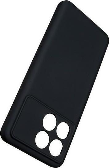 Actual product image Beline Silicone case Xiaomi Poco F6 Pro czarny/black (Xiaomi Poco F6 Pro)