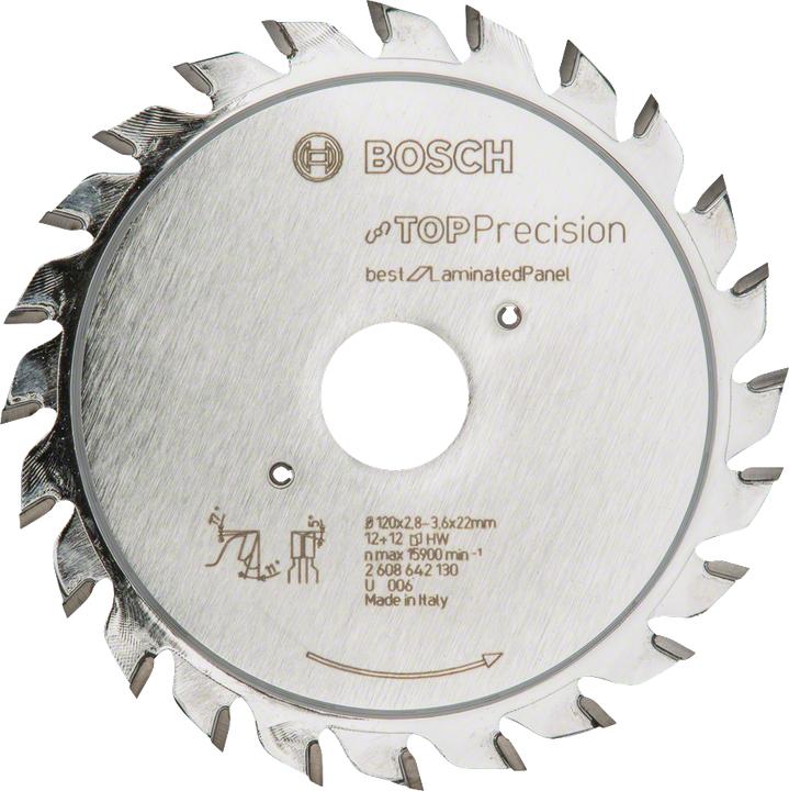 Produktbild Bosch Professional Zubehör Vorritzblatt Top Precision Best for Laminated Panel, 120 x 22 x 2,8 - 3,6 mm