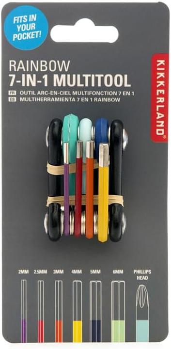 Actual product image Kikkerland Rainbow (7 Functions)