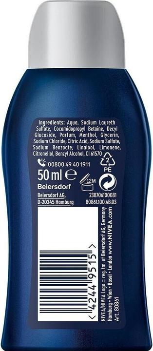 Produktbild NIVEA MEN Fresh Energy Pflegedusche Mini (50 ml)