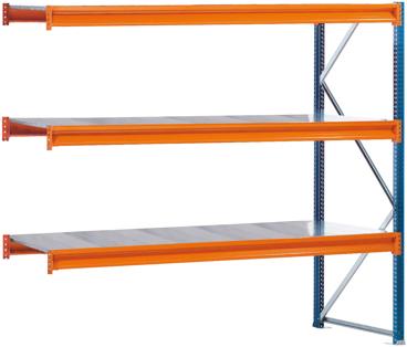 Image du produit Schulte Lagertechnik Baie complémentaire W100 avec panneaux en acier