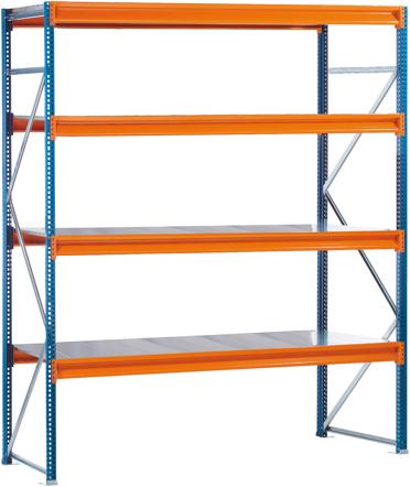 Actual product image Schulte Lagertechnik Add-on bay W100 with steel panels