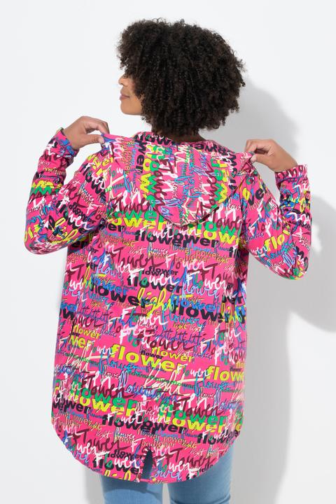 Produktbild Angel of Style Sweatjacke, offene Form, Scribblemuster (54)