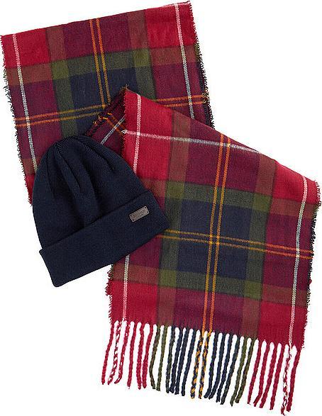 Actual product image Barbour Geschenkset Schal SWINTON CHRISTMAS