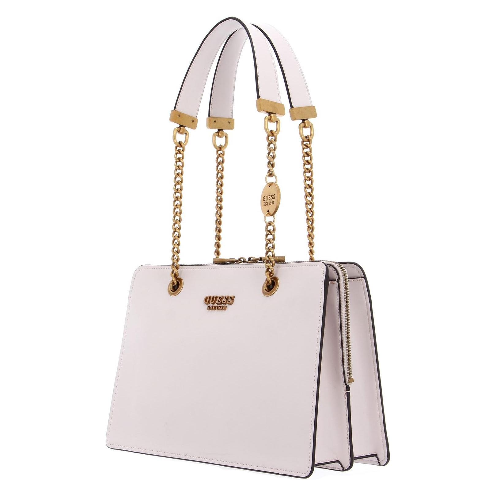 Guess, Damen, Handtasche, Iseline Girlfriend Satchel, Beige