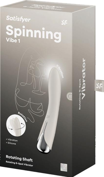 Productafbeelding Satisfyer Spinning Vibe 1 G-Spot Rotator Vibrator Rood