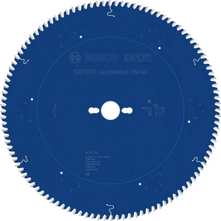 Produktbild Bosch Professional Zubehör EXPERT Laminated Panel Kreissägeblatt, 350x30 mm, T108