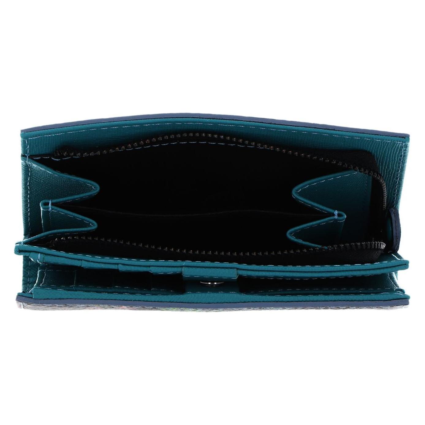 Gabs, Damen, Portemonnaie, GMONEY14 Ruga Basic Wallet, Blau, Mehrfarbig