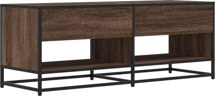 Actual product image vidaXL TV cabinet Lowboard TV cabinet TV table Brown oak look