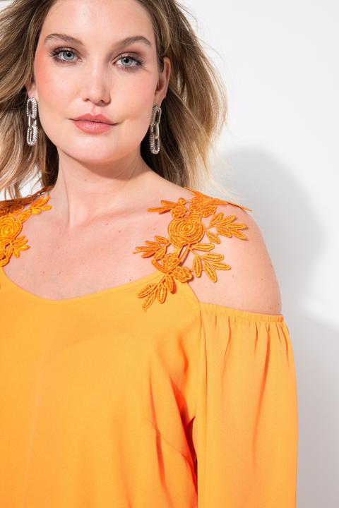 Produktbild Miamoda Bluse, Classic Fit, Schulter CutOut mit Spitze (56)