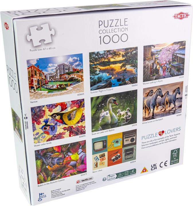 Produktbild Tactic Wisteria Alley In Blossom Puzzle, 1000 pieces (1000 Teile)