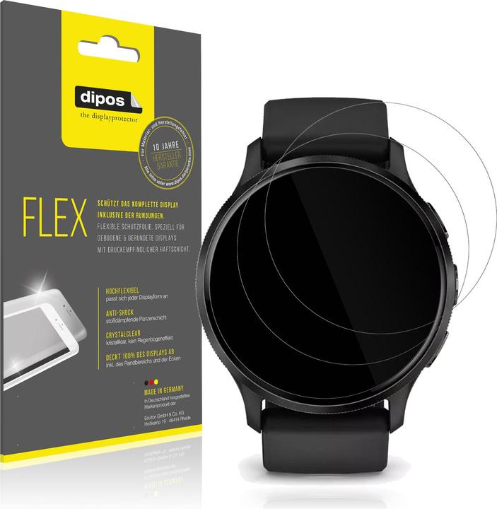 Dipos 3D Full Cover Schutzfolie (Garmin Venu 3S)