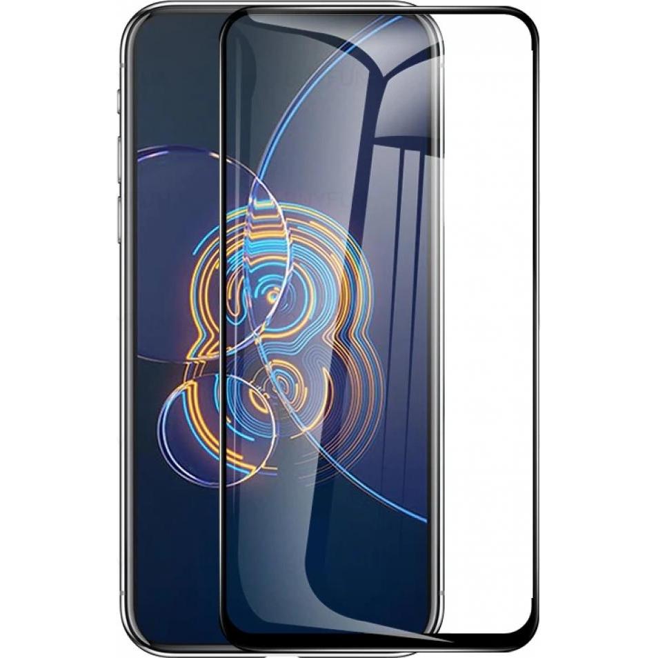 Screenguard Asus Zenfone 8 Flip Full Screen Panzerglas Schutzfolie 2.5D 9H (1 Stück, Asus Zenfone 8 Flip), Smartphone Sc...
