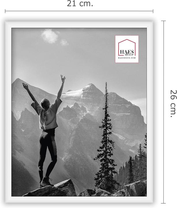 Produktbild Haes Deco Deco Kunststoff-Fotorahmen 20x25 cm EF12W Easy Frame Weiss