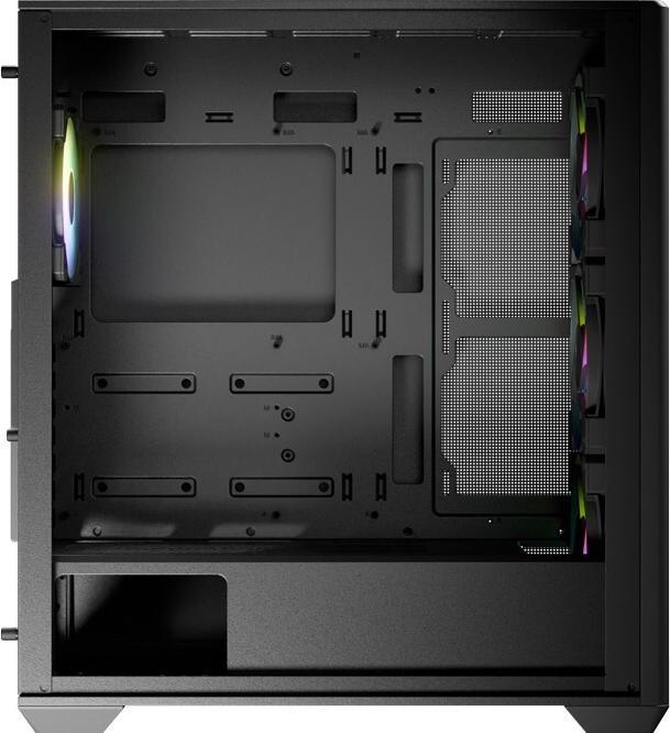 Produktbild LC-Power Geh?use Micro-ATX 811B black USB3.2/Audio,o.Netzteil (Mini-ITX, ATX, E-ATX, mATX)