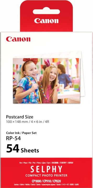 Produktbild Canon RP-54 Prints 10x15cm (10 x 15 cm, 54 x)