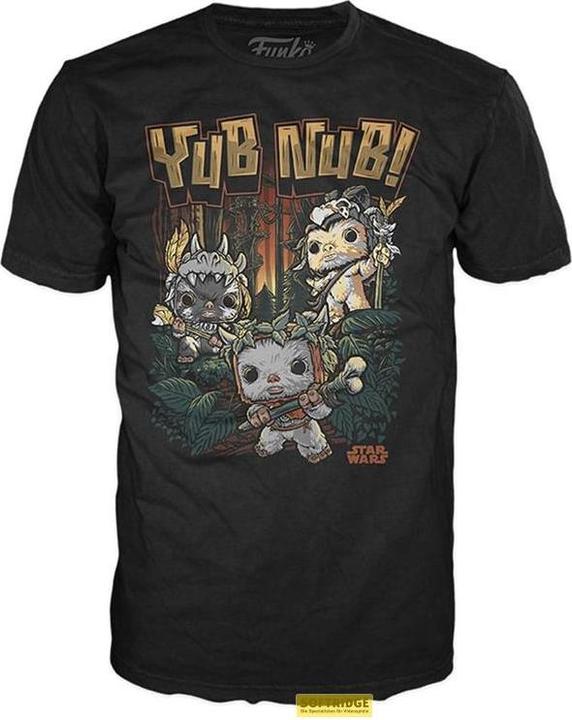 Actual product image Funko Star Wars: Return of the Jedi Boxed Tee T-Shirt Ewok (S) (S)
