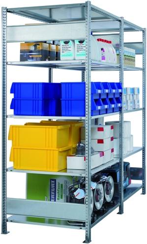 Immagine prodotto Schulte Lagertechnik MULTIplus250 sistema di alloggiamento aggiuntivo senza bulloni con bulloni di lunghezza