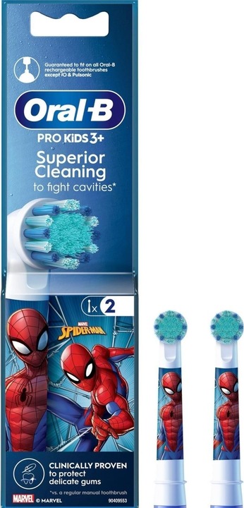 Actual product image Oral-B EB10S Spiderman (2 x)