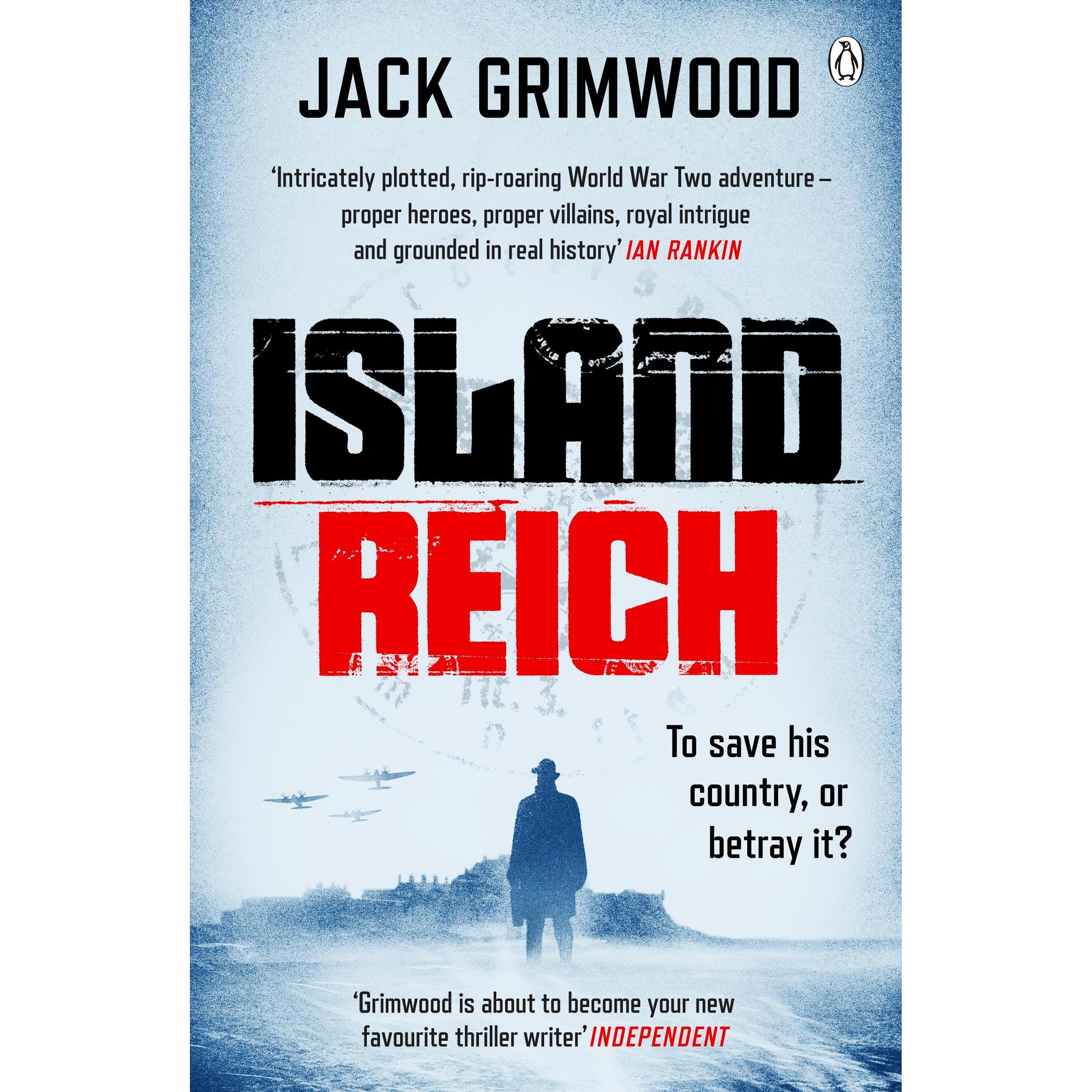 Island Reich, Belletristik von Jack Grimwood