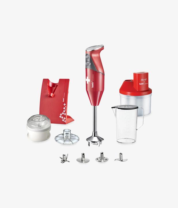 Immagine prodotto Bamix Miscelatore 10 pi??ces rouge