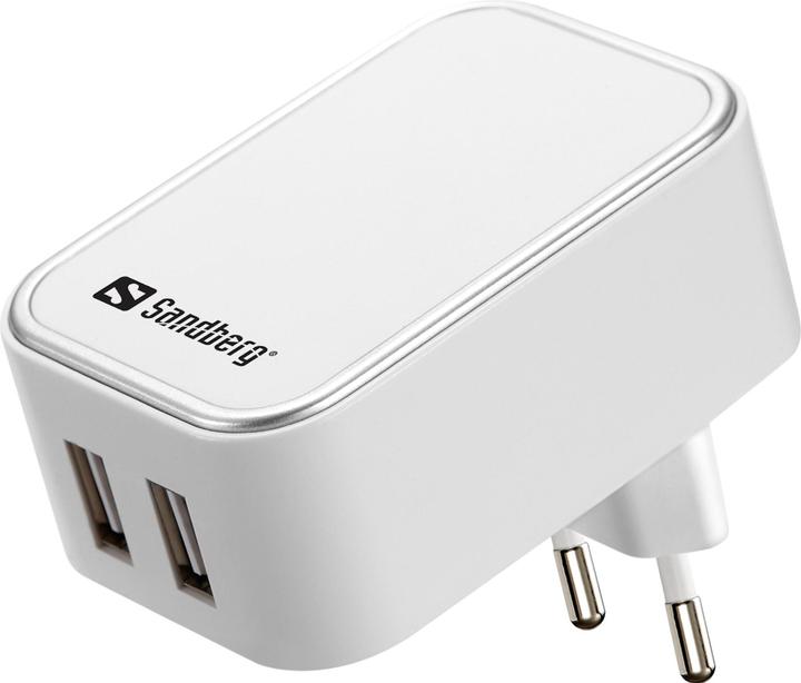 Produktbild Sandberg AC Charger Dual USB 2.4+1A EU (2 Ports)