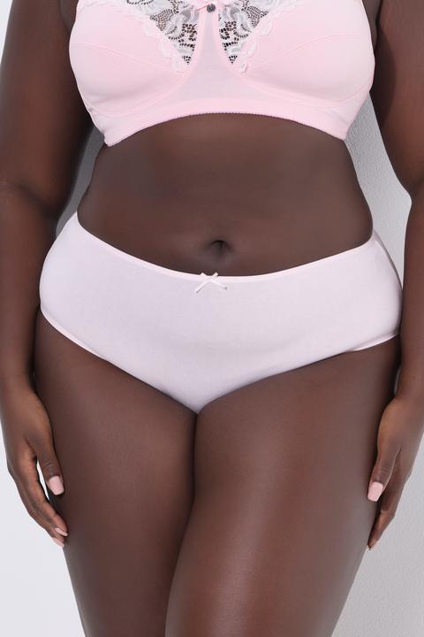 Produktbild Ulla Popken Midislips, 5er-Pack, einfarbig, bis Gr. 66/68 (60)