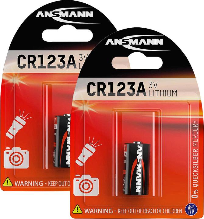 Productafbeelding Ansmann Lithiumbatterij CR13 (1 Pcs., RCR123A, 1375 mAh)
