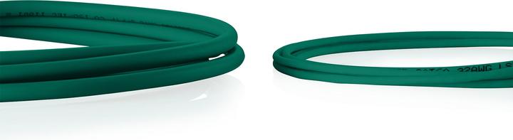 Image du produit Digitus CAT 6 U-UTP Slim Patchkabel, 5 m, vert, 10 pièces (U/UTP, CAT6, 5 m)