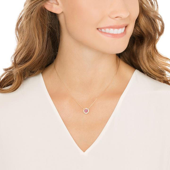 Image du produit Swarovski Collier Sparkling Dance Round (Métal, 38 cm)