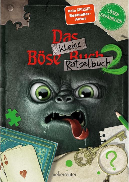 Actual product image Das kleine Böse Rätselbuch 2 (Das kleine Böse Buch) (German, Magnus Myst, Scoundrel, Thomas Hussung, 2024)