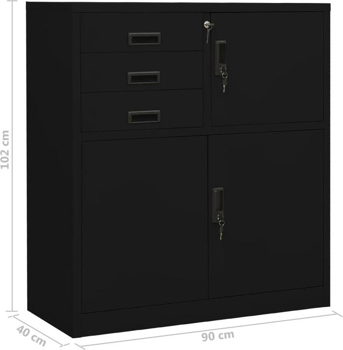Immagine prodotto VidaXL Candra (90 x 40 x 102 cm)