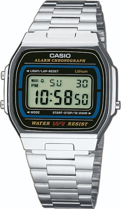Produktbild Casio Vintage A164wa-1ves (Chronograph, Digitaluhr, 36.80 mm)
