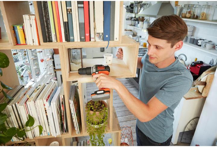 Actual product image Black & Decker Black+Decker 2K cordless drill+jigsaw